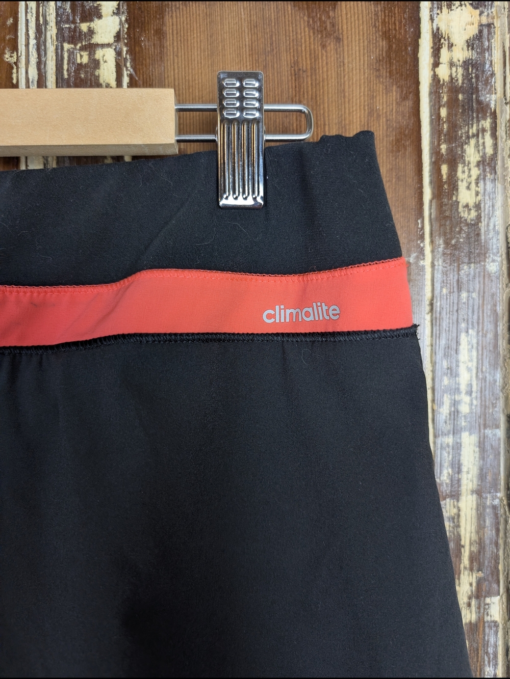 Adidas Climalite Tennis Skort Size M Black Coral Built In Shorts Athletic Skirt - Picture 5 of 8